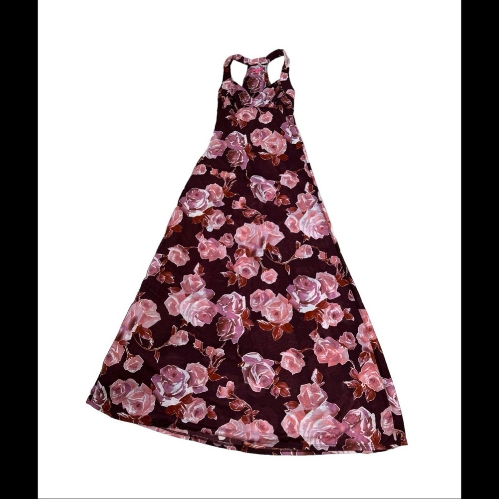 Curtsey Women’s Floor Length sleeveless Dress - Small